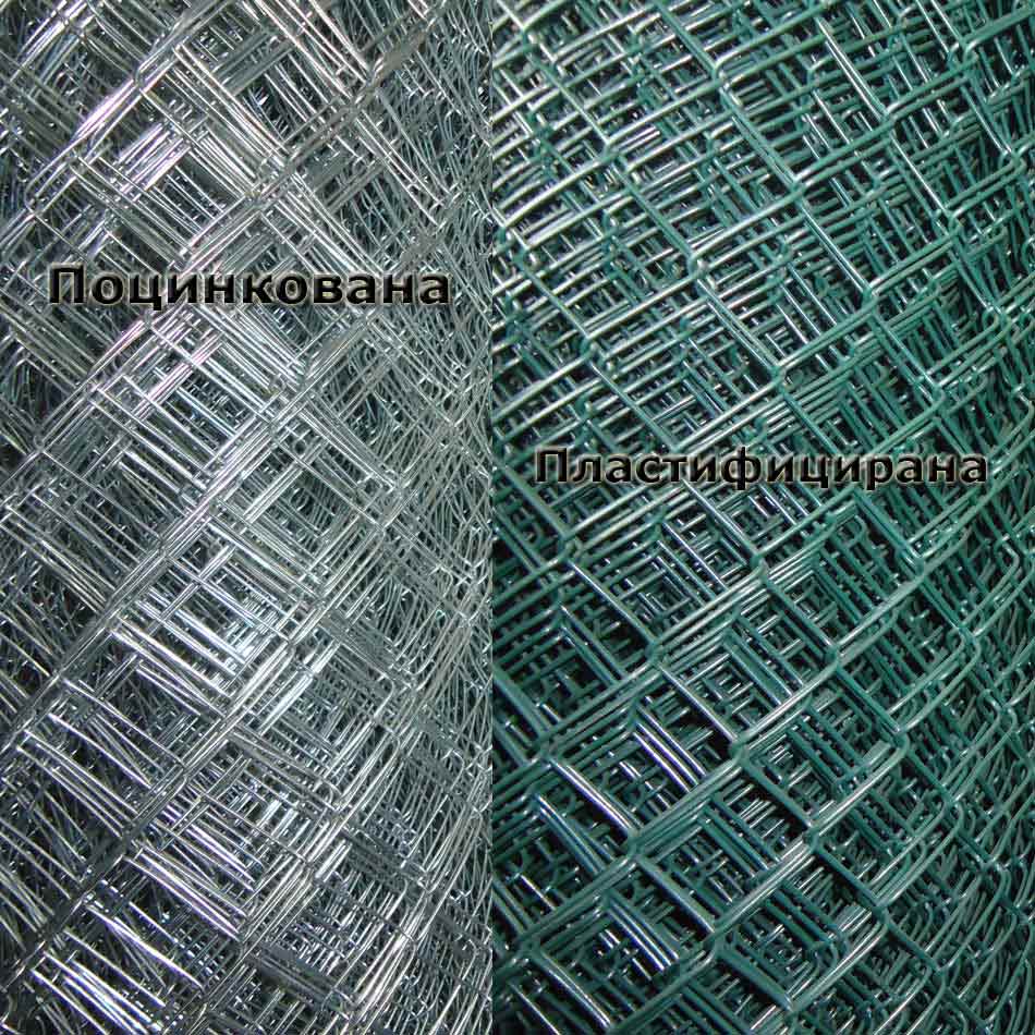 Univerzal pletena žica za ogradu - pocinkovana i plastificirana